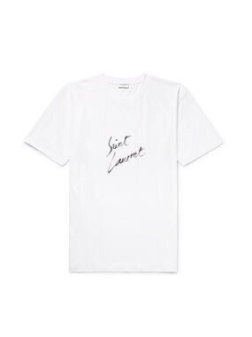 Saint Laurent Sharpie Logo Tee - S